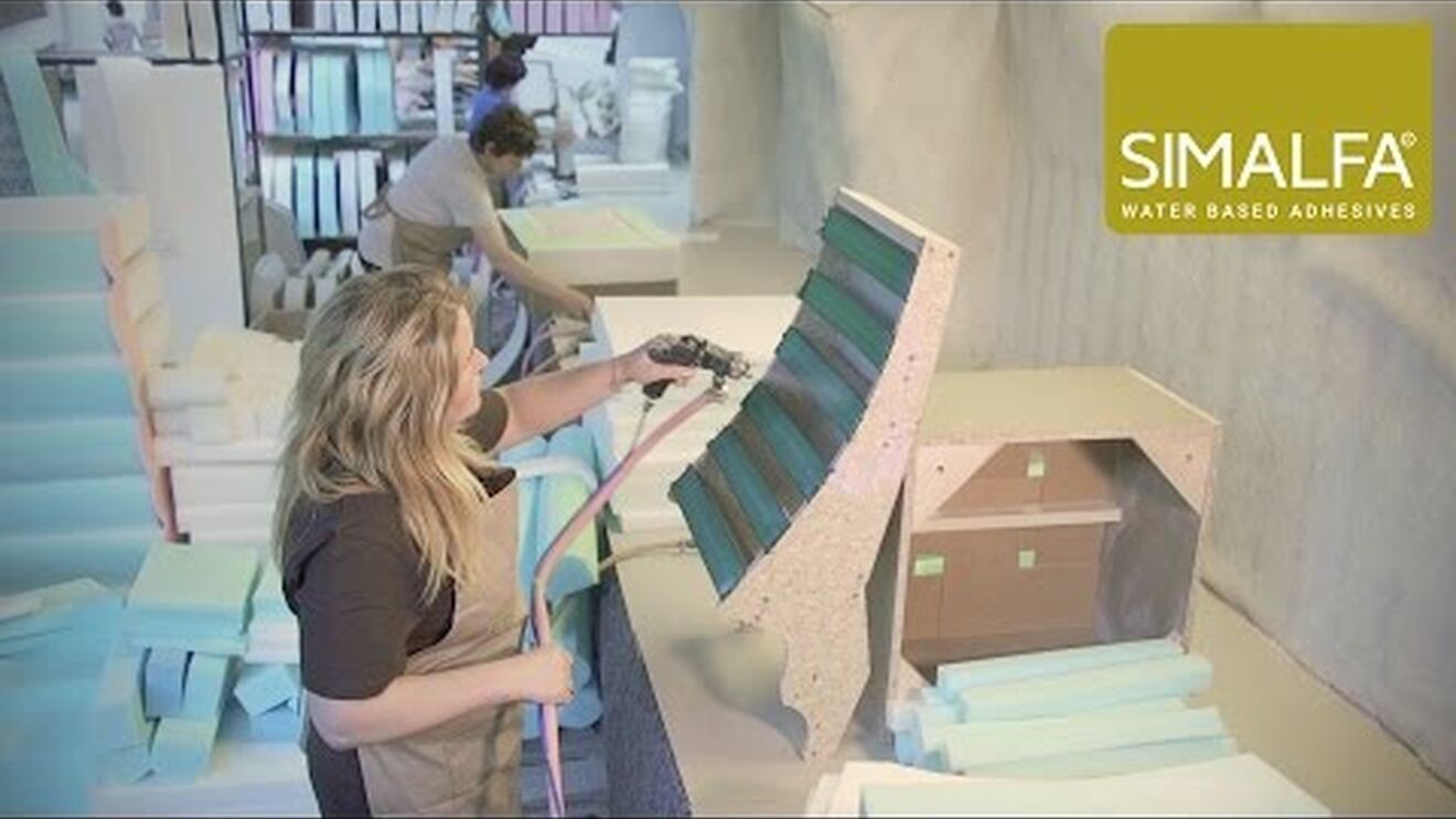 SIMALFA® – Spray Application Upholstery Chairs
