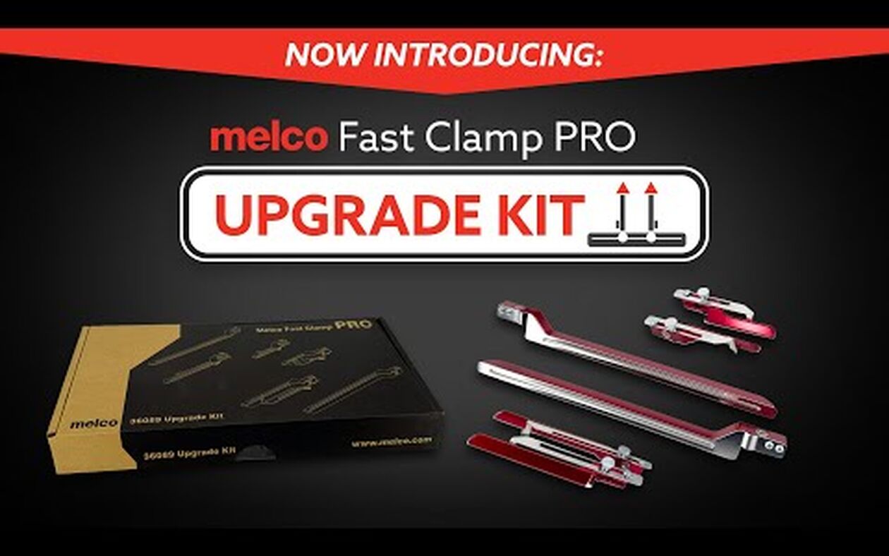 Introducing The Melco Fast Clamp PRO Upgrade Kit | Hooping Just Got Easier!