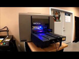 1800z UV LED Printer - One Printer: Phone Cases, Shirts, Bottles, Braille & More