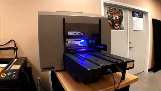 1800z UV LED Printer - One Printer: Phone Cases, Shirts, Bottles, Braille & More
