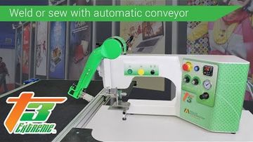 Weld or Sew with Automatic Conveyor - T3 Extreme I Miller Weldmaster